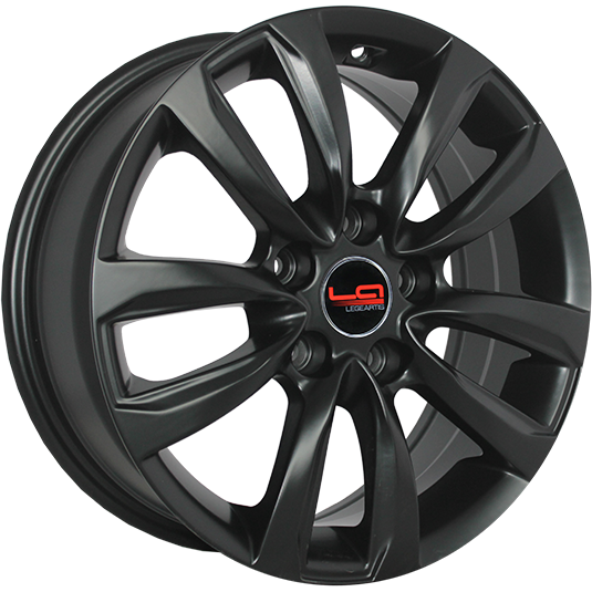 фото диска Replica LA R16 ET41 DIA67,1 PCD:5/114,3 черный матовый