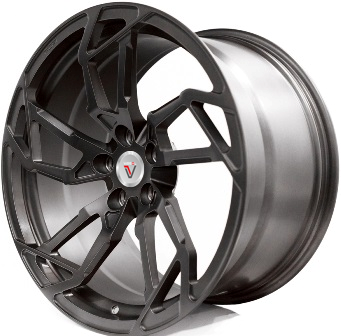 фото диска VISSOL R19 ET55 DIA66,6 PCD:5/112 черный матовый