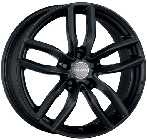 фото диска MAK R17 ET43 DIA72,6 PCD:5/120 черный матовый