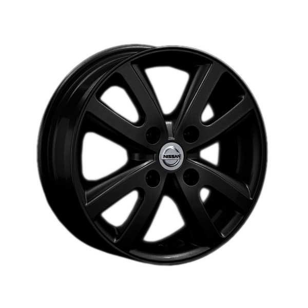 фото диска Replica LA R15 ET45 DIA60,1 PCD:4/100 черный матовый+красный