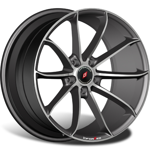 фото диска Inforged R18 ET45 DIA67,1 PCD:5/114,3 черный полированный
