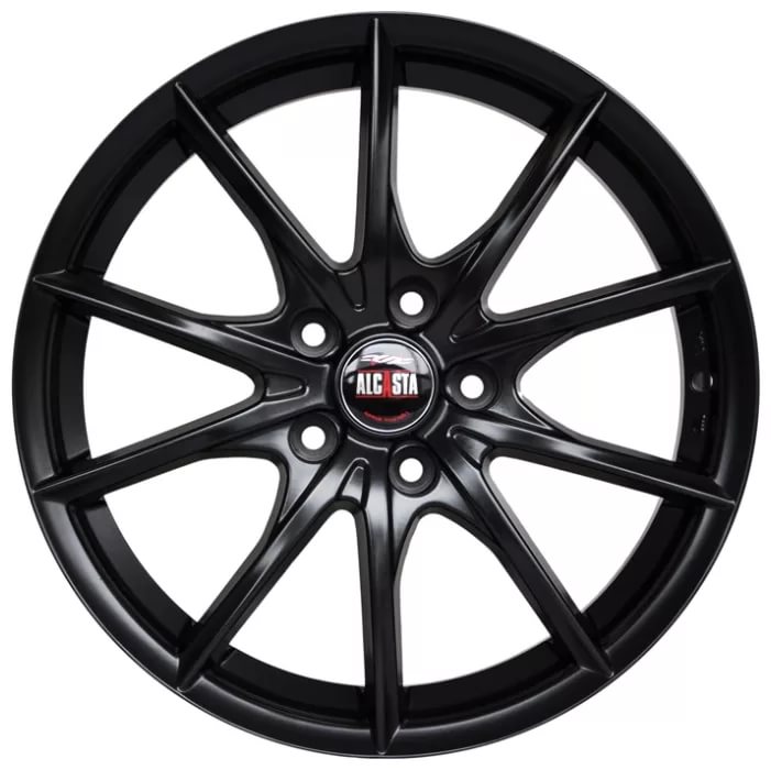 фото диска Alcasta R15 ET36 DIA60,1 PCD:4/100 черный матовый