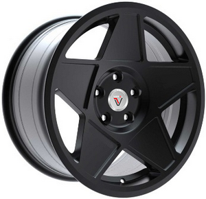 фото диска VISSOL R18 ET35 DIA57,1 PCD:5/100 Сатиновый черный
