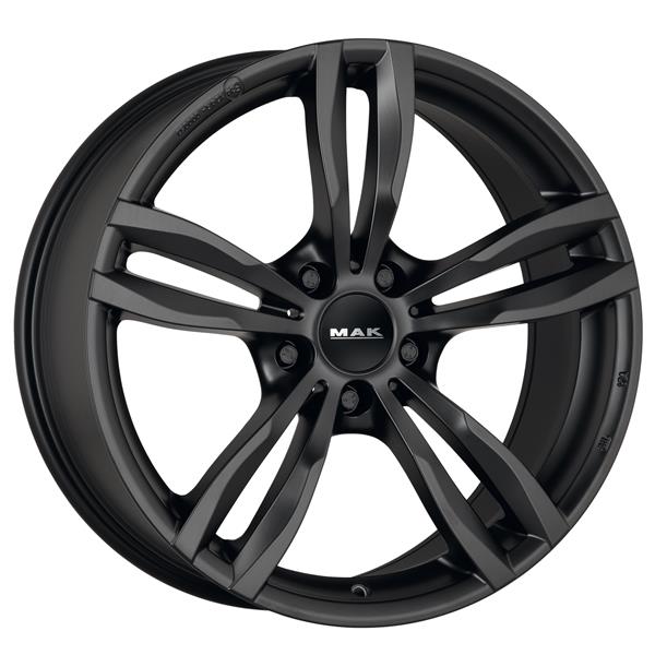 фото диска MAK R18 ET52 DIA72,6 PCD:5/120 черный матовый