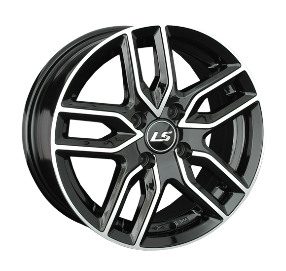 фото диска LS R14 ET35 DIA58,6 PCD:4/98 черный полированный