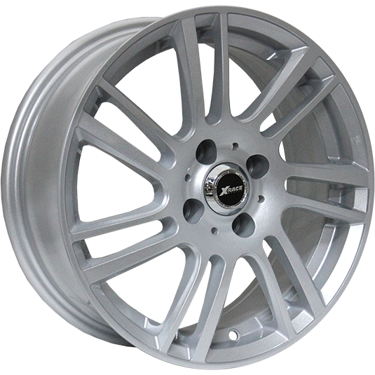 фото диска X-RACE R15 ET40 DIA57,1 PCD:5/100 серебристый