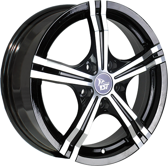 фото диска YST R16 ET40 DIA66,1 PCD:5/114,3 черный полированный