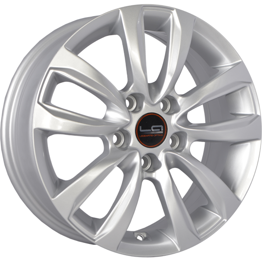 фото диска Replica LA R16 ET41 DIA67,1 PCD:5/114,3 серебристый