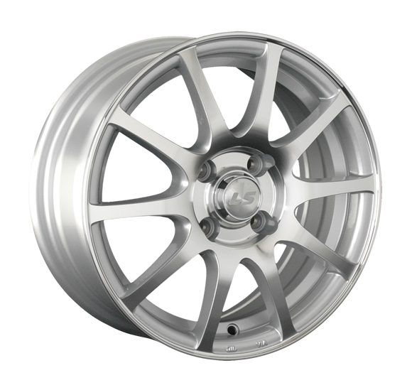 фото диска LS R14 ET35 DIA58,6 PCD:4/98 серебристый полированный