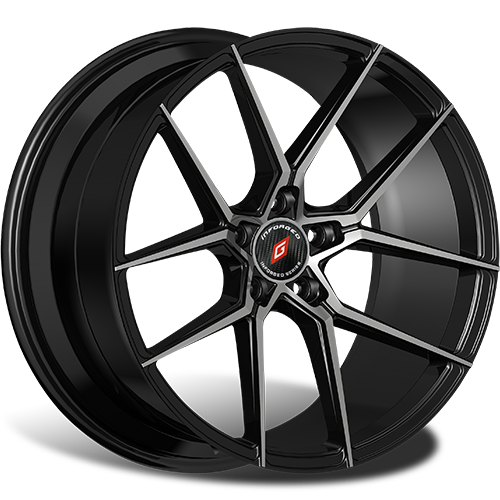 фото диска Inforged R18 ET45 DIA67,1 PCD:5/114,3 черный полированный