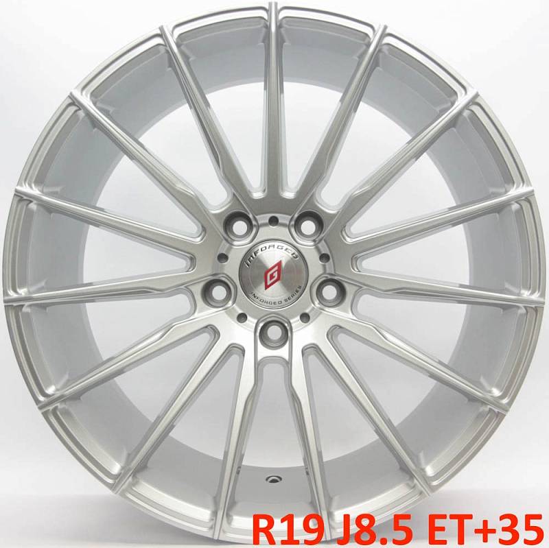 фото диска Inforged R19 ET35 DIA72,6 PCD:5/120 серебро