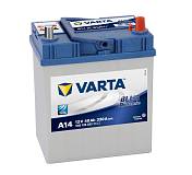  Аккумулятор VARTA Blue Dynamic (A14) 40 Ач 330 А обратная полярность без бортика