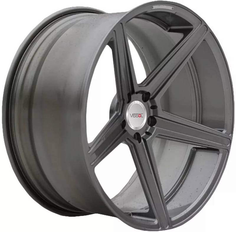 фото диска VISSOL R22 ET32 DIA PCD:5/108 Насыщенно черный