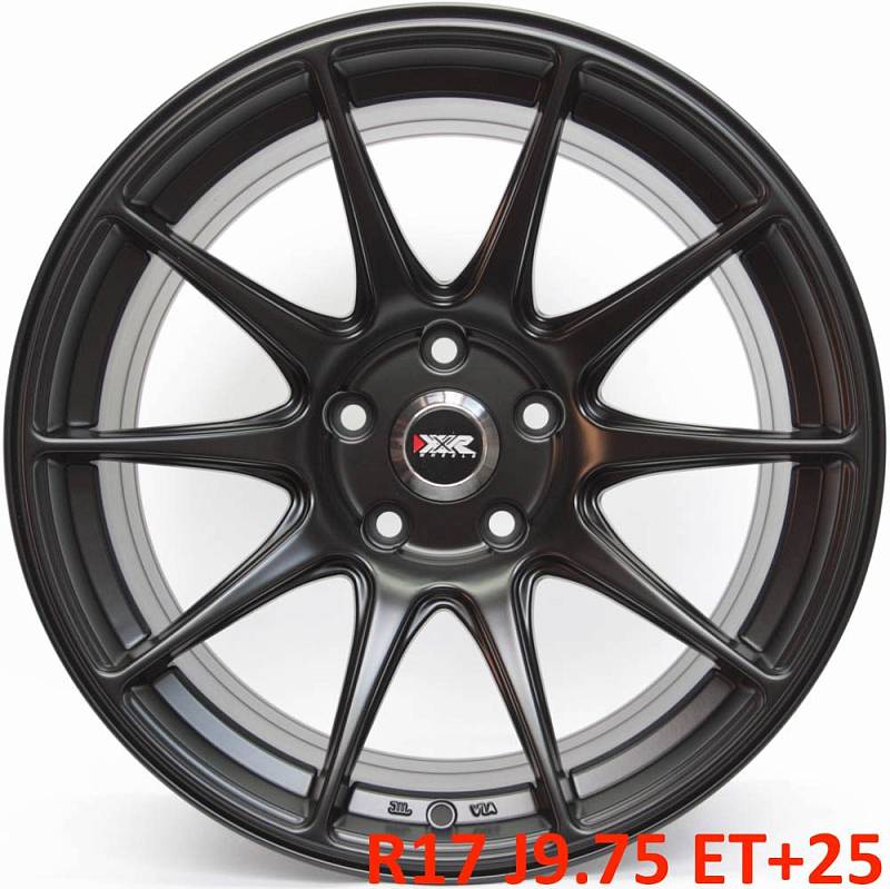 фото диска XXR R17 ET25 DIA73,1 PCD:5/114,3 чёрный